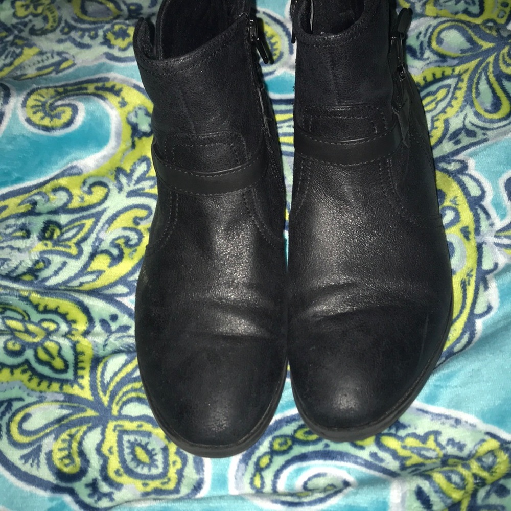 Black booties